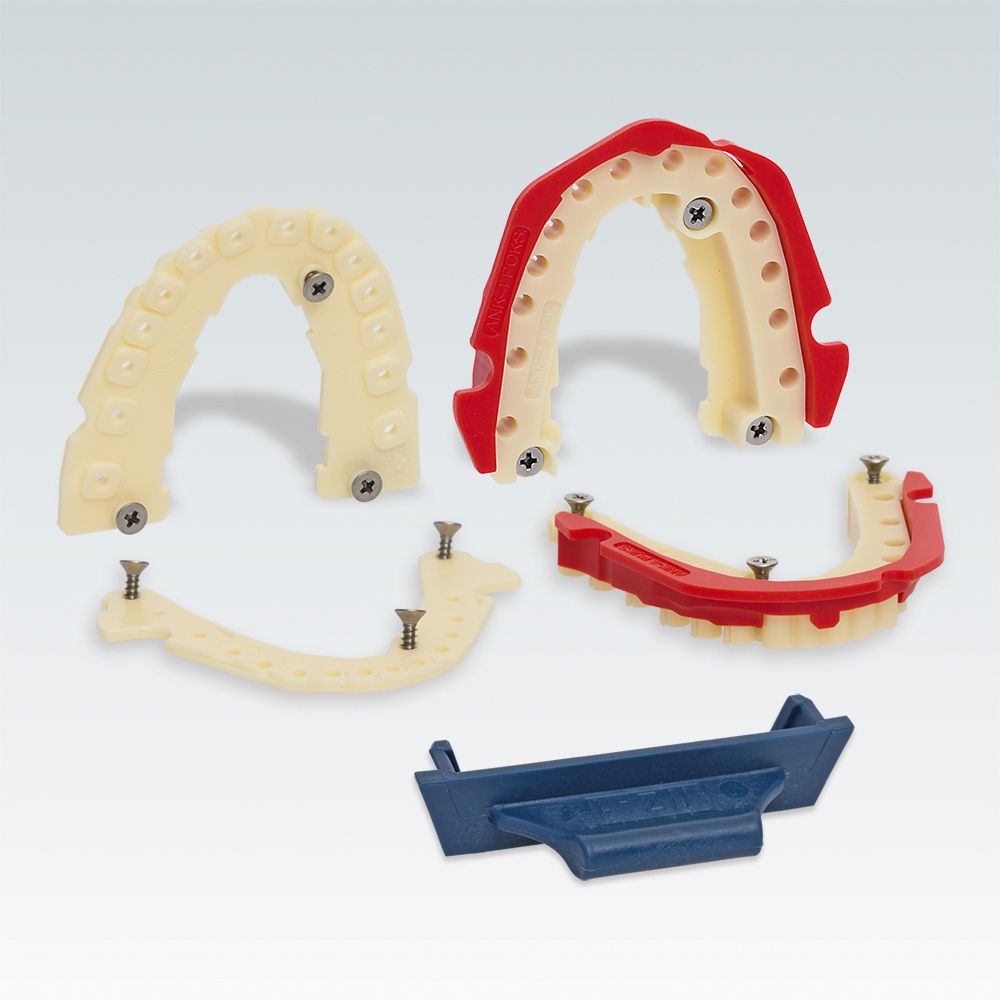 AN-4 SPS Набор пластин для размещения зубов (V)