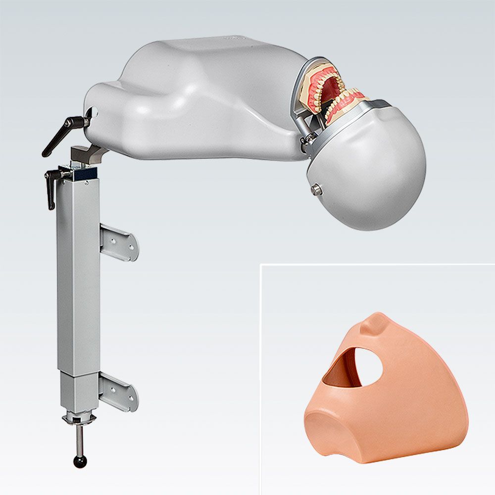 P-6/3 TKL Стоматологический симулятор в сборе на кронштейне с подъемником и компактным торсом