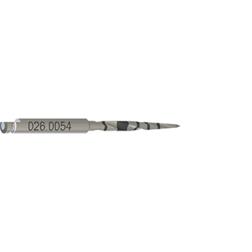 Короткое игловидное сверло, Ø 1,6 мм, L 33 мм, Stainless steel
