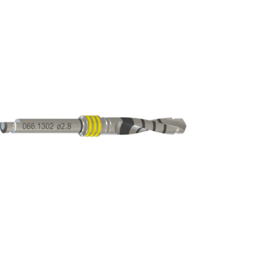  Короткое сверло X VeloDrill для хирургии по шаблонам, Ø 2.8 мм, L 34 мм