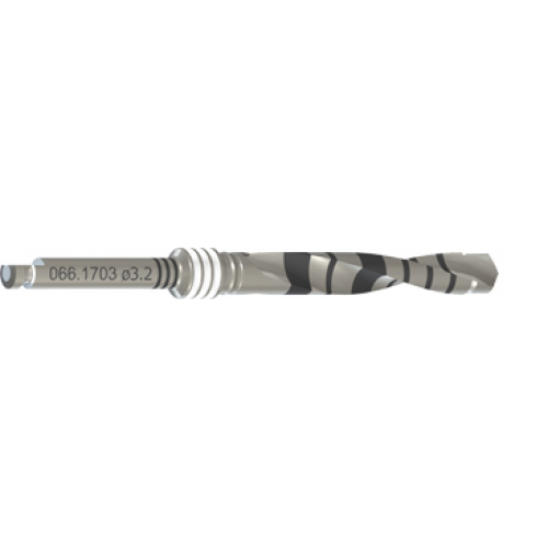  Длинное сверло X VeloDrill для хирургии по шаблонам, Ø 3.2 мм, L 38 мм