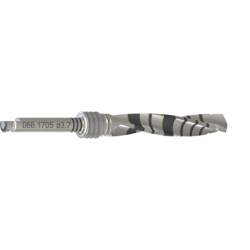  Длинное сверло X VeloDrill для хирургии по шаблонам, Ø 3.7 мм, L 38 мм